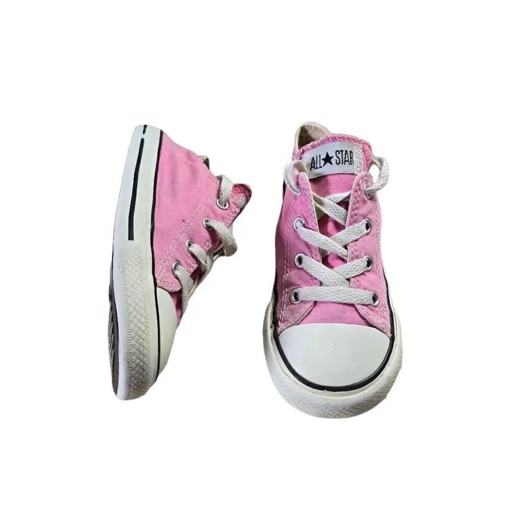 Converse All Star Chuck Taylor Toddler Girls/Boys Pink Shoes~size 10